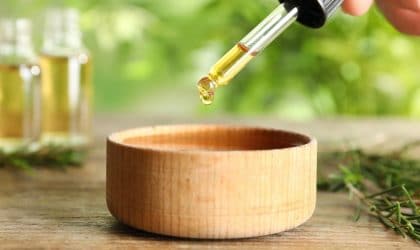 Tea Tree Oil in Bowl